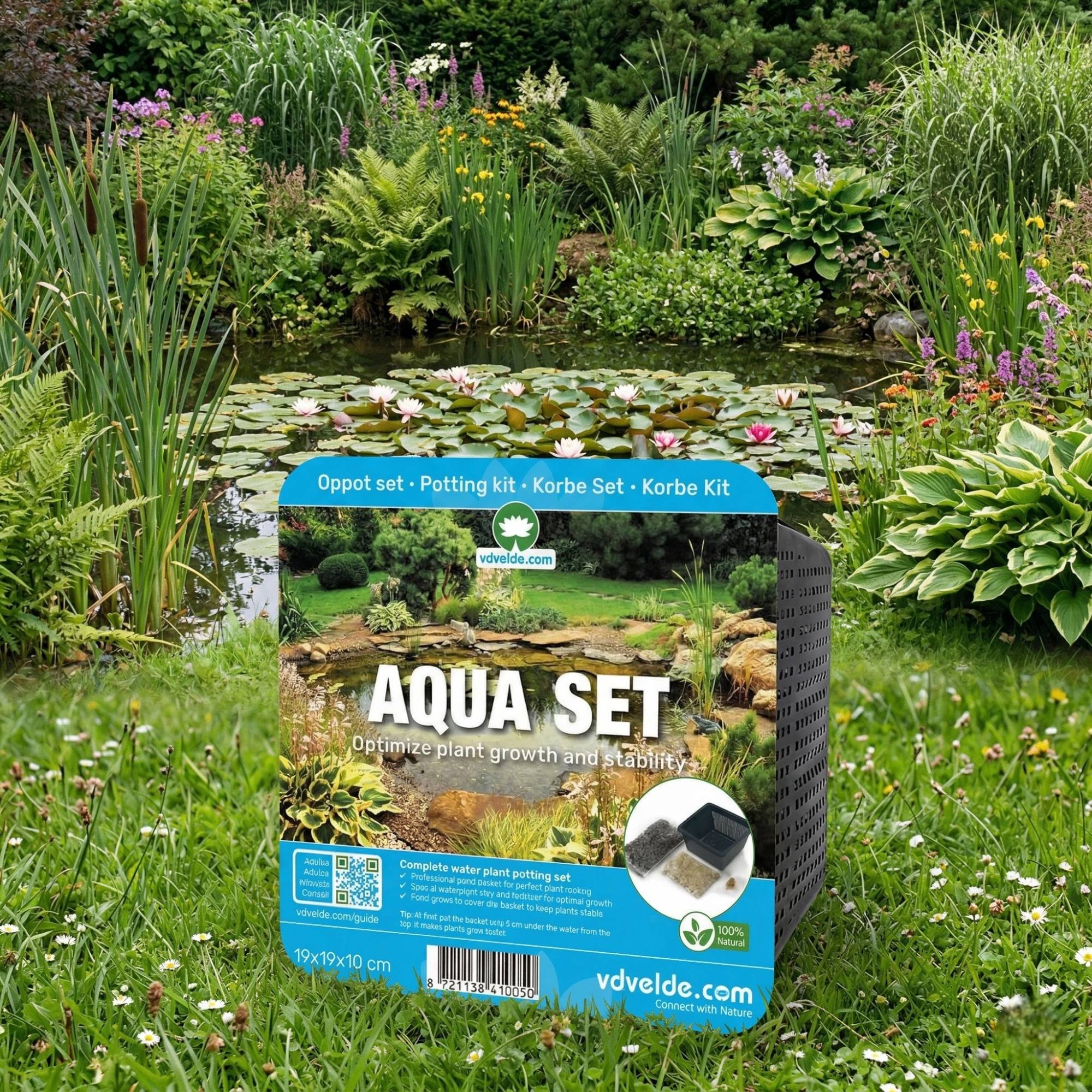 0 - Aqua Set - Panier Substrat Argile Aliment et Gravier - Image 3