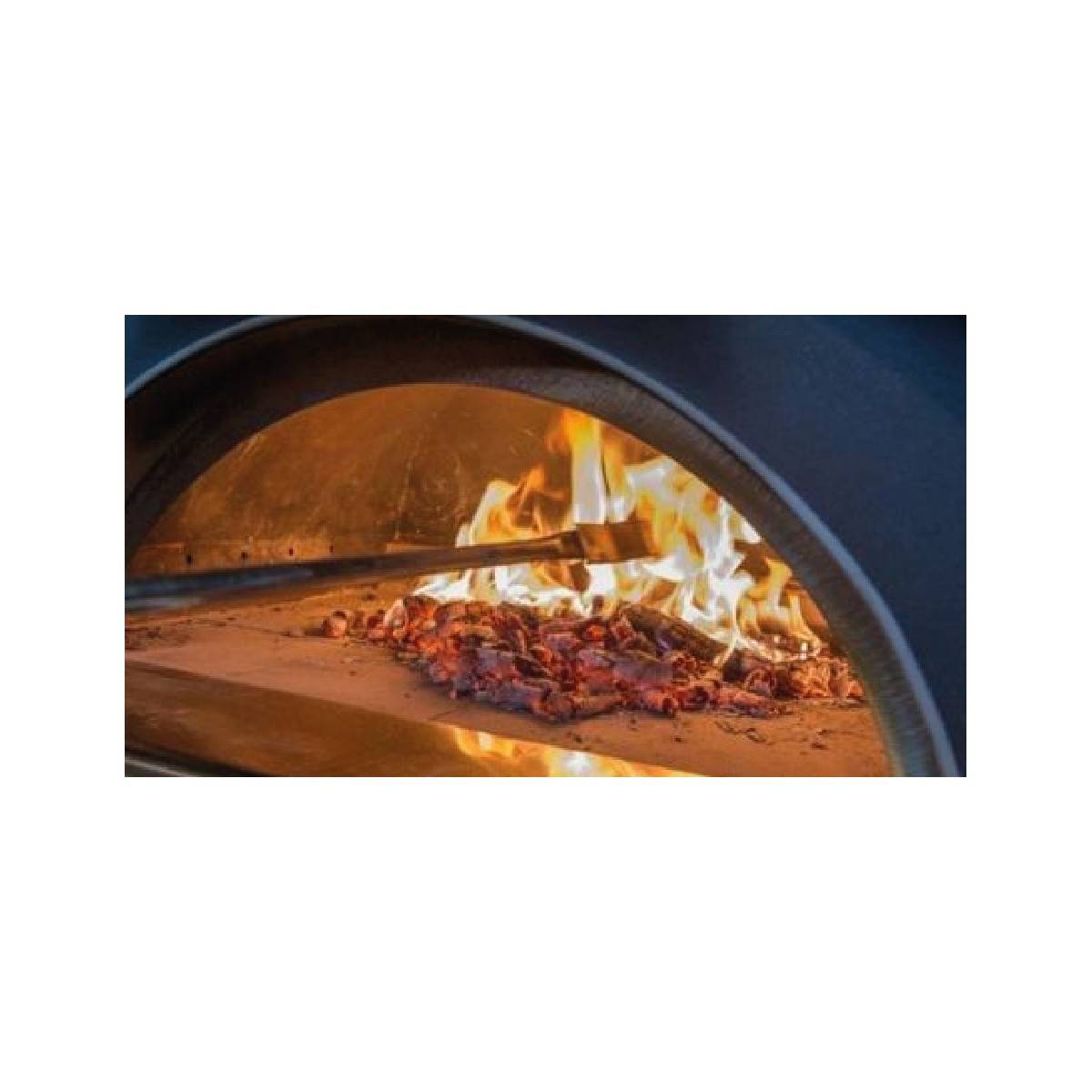 Four à pizza Inox Cuisson 5mn 400°C en 15mn Four à bois Italien BELLANAPOLI - Imagen 6