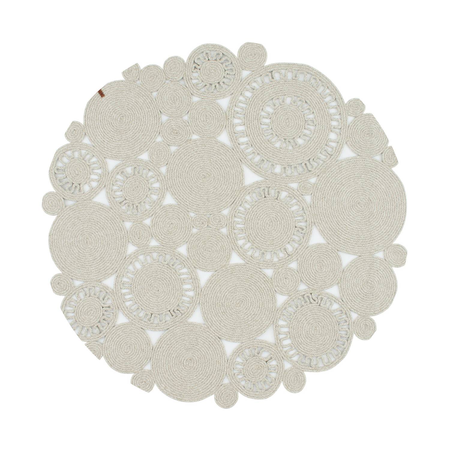 Autre - Tapis intérieur et extérieur sable 120x120cm - Imagen 1