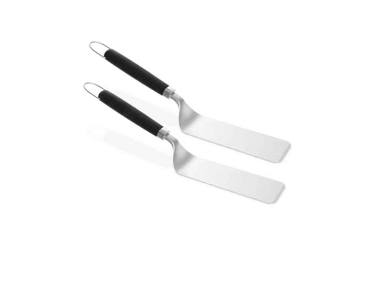 Weber - Lot de 2 spatules pour plancha - Weber