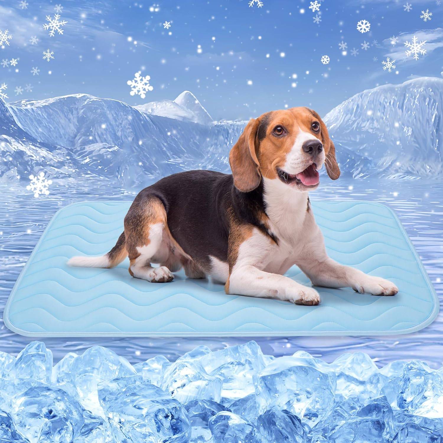 Vendos85 - Tapis rafraîchissant pour chien, 90 x 56 cm
