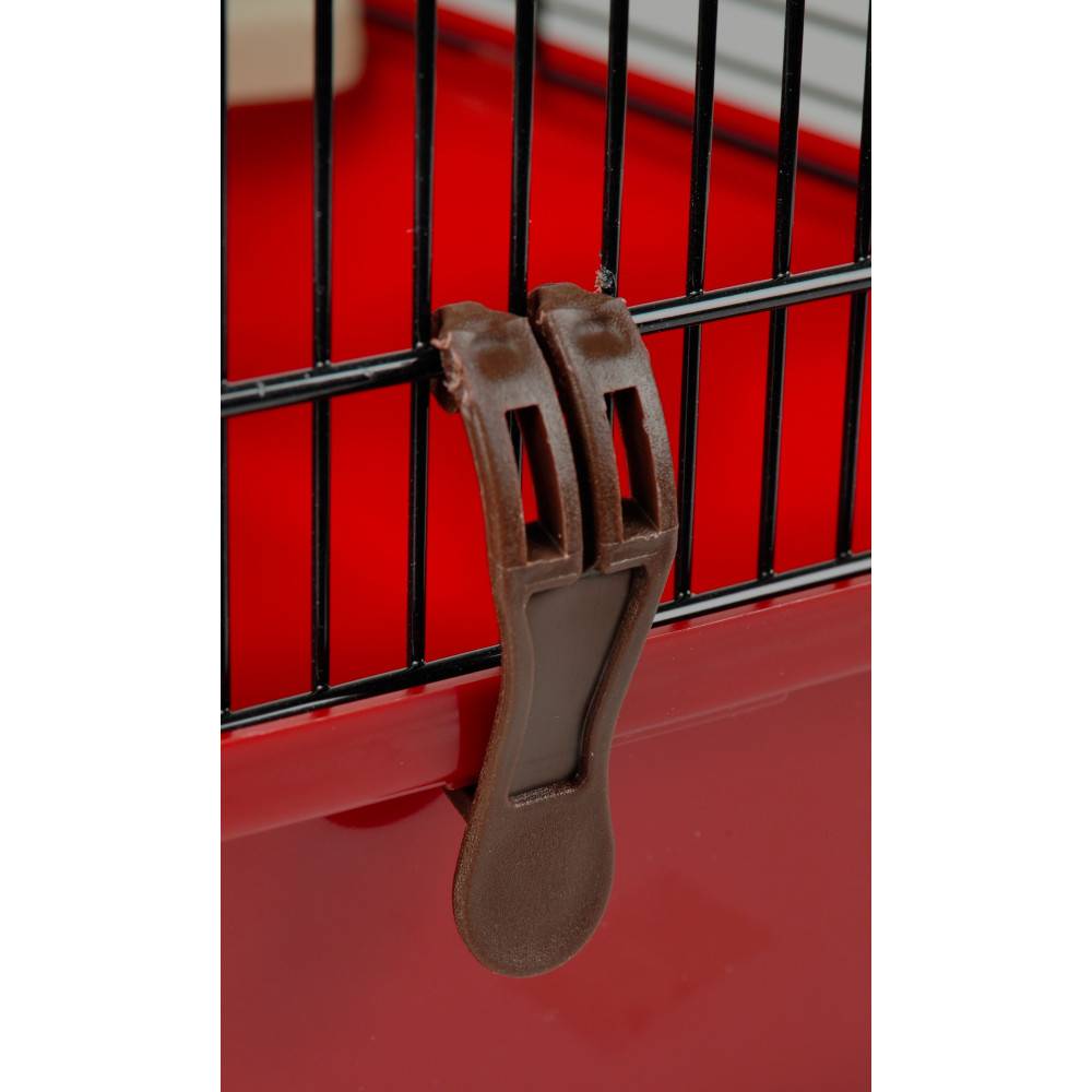 animallparadise - Cage ENZO . 41.5 x 28.5 x 38 cm. Model 2. pour hamster. - Imagen 6