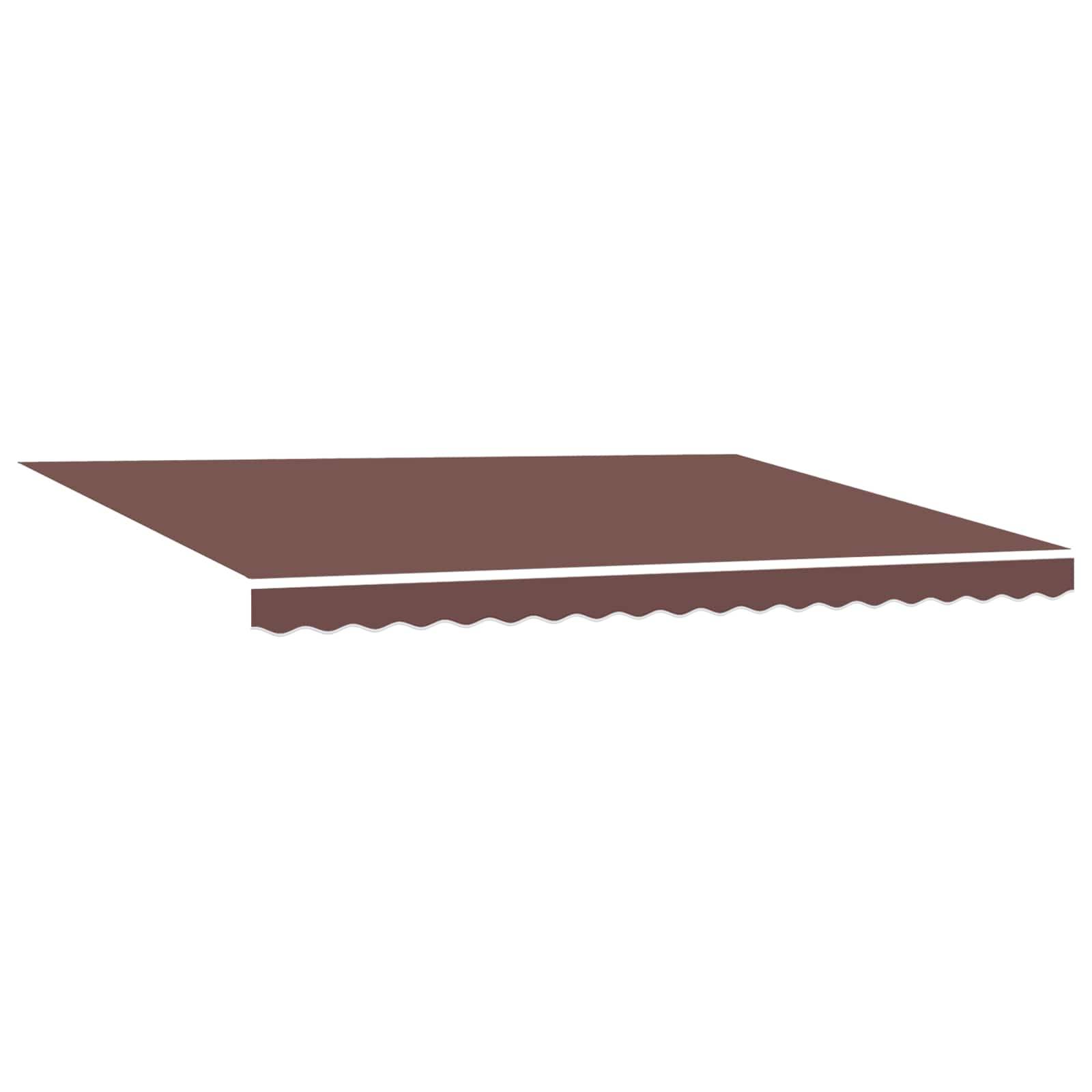 PANGIVO - Store rétractable polyester marron 450 x 300 x 165 cm, 3330896 - PANGIVO - Image 4