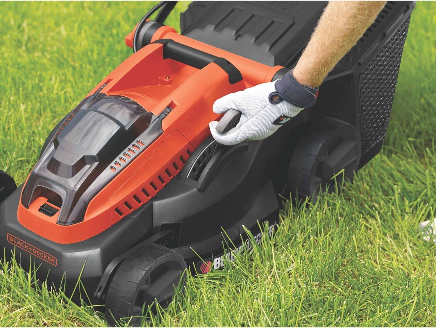 Tondeuse sans fil 38 cm 36 V - BLACK+DECKER - avec 1 batterie 36V 2 Ah - Chargeur - CLM3820L1-QW - Image 4