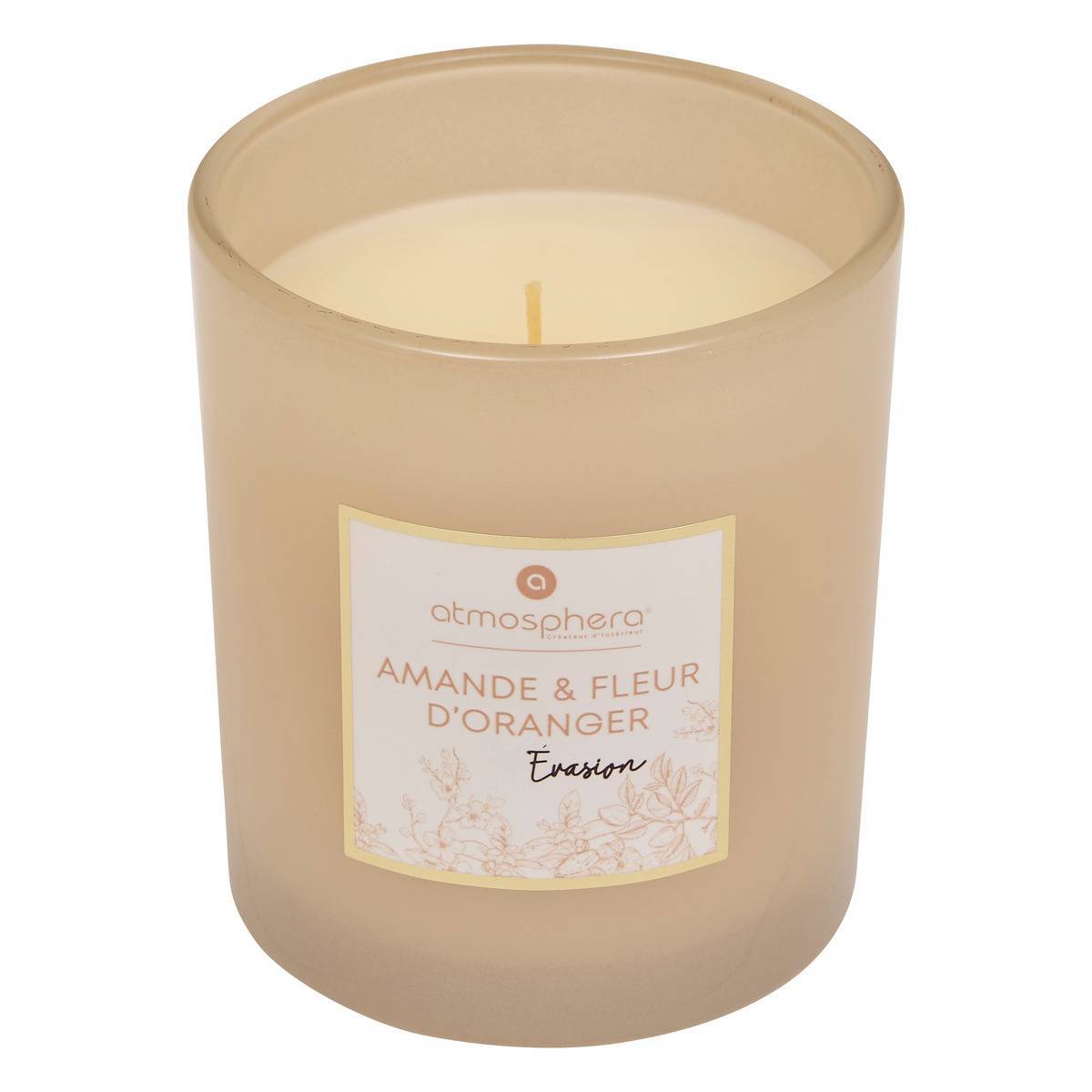 Atmosphera - Bougie parfumée Maël 190g pot verre fleur d'oranger - Atmosphera Créateur d'intérieur - Imagen 1