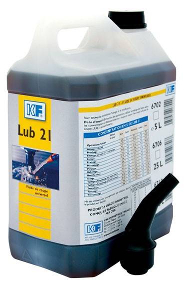 Fluide de coupe soluble universel KF SICERON - Bidon 5L - 6702 - Image 1