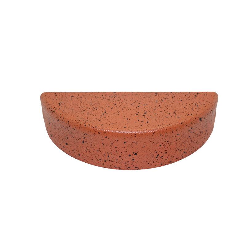 ABOUT DE FAÎTIÈRE TERMINALE TOITURE TUILE PVC 160X60X35 MM - Coloris - Antique, Hauteur - 60 mm, Longueur - 160 mm, Profondeur totale - 35 mm - Image 1