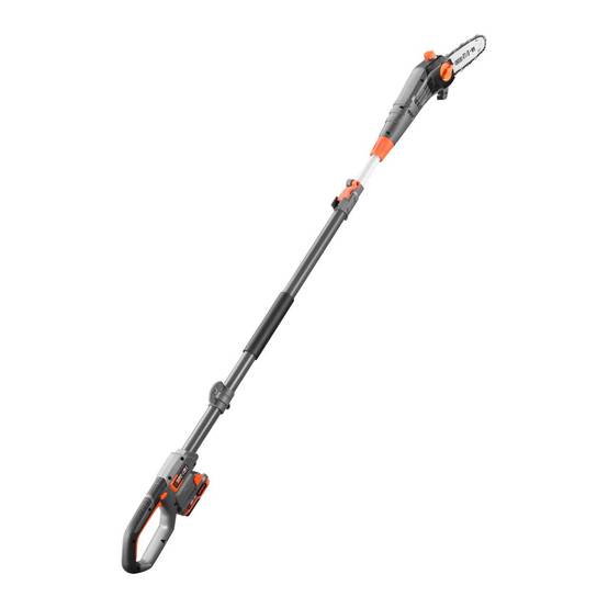FUXTEC - Élagueuse télescopique batterie - FUXTEC FX-E1HE20 - 20V guide 8 pouces - Set batterie et chargeur - Image 2
