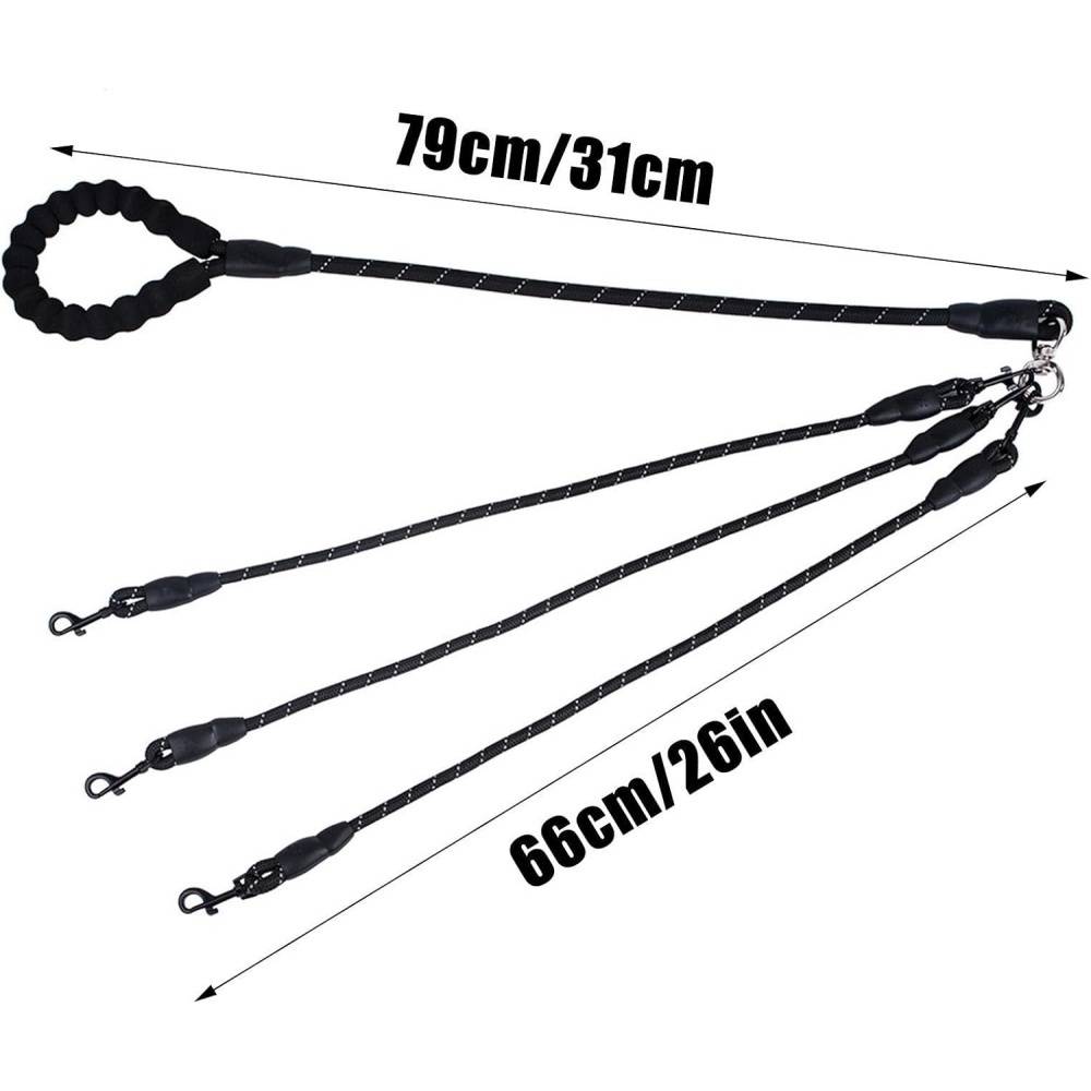DtopbuyAge - Corde de traction pour chien avec boucle rotative 360° DtopbuyAge - Image 5