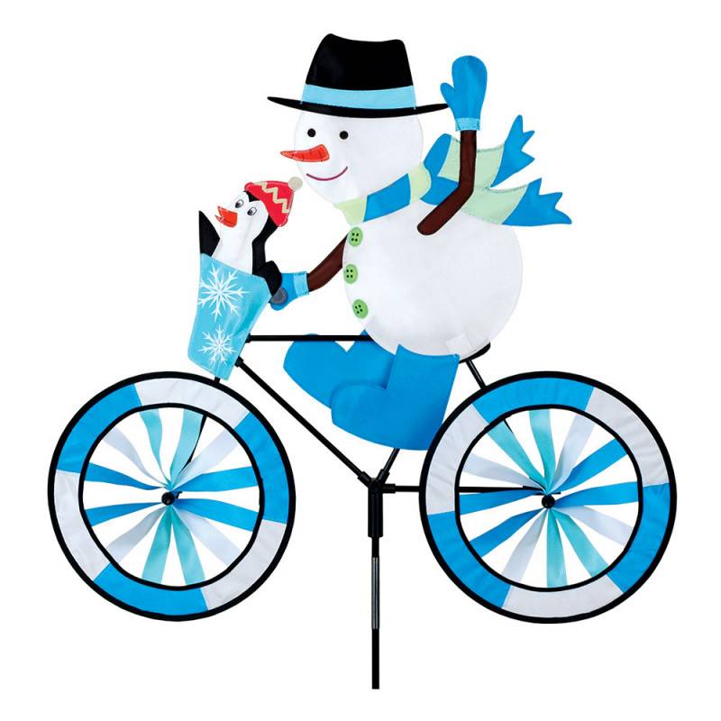 Girouette - Premier Kites - Bonhomme de neige - Décoration jardin GRAND - Image 1