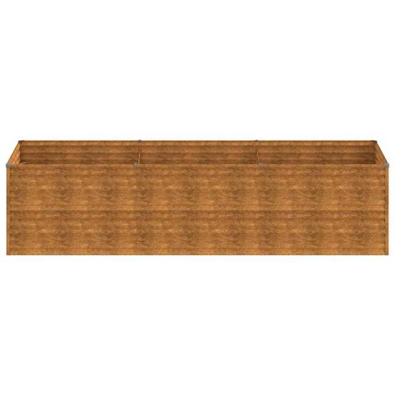 ComfortXL - Grand carré potager en acier Corten 290x100cm pour jardin potager – ComfortXL Outdoor Living - Image 4