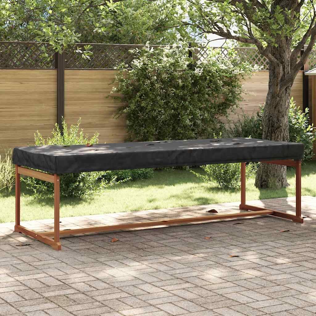 Housse pour Grande Table de Jardin Tissu Oxford 210D Étanche et Anti-Poussière Noir 242x102x15 cm – ComfortXL Outdoor Living