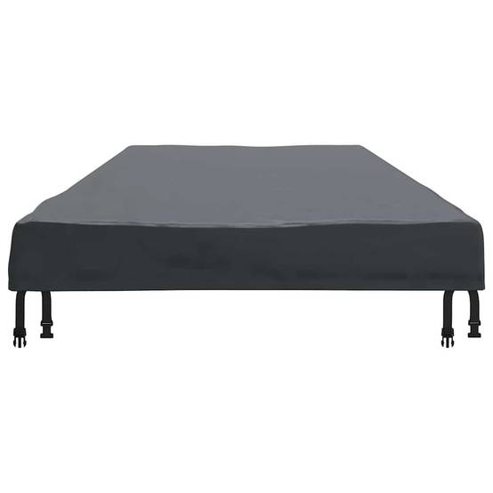 Housse pour Grande Table de Jardin Tissu Oxford 210D Étanche et Anti-Poussière Noir 242x102x15 cm – ComfortXL Outdoor Living - Image 3