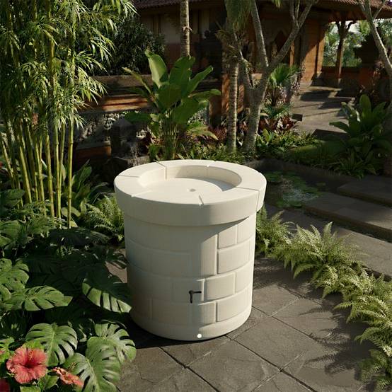 Récupérateur d'eau de pluie 340l + kit complet - plast'up rotomoulage - Image 4