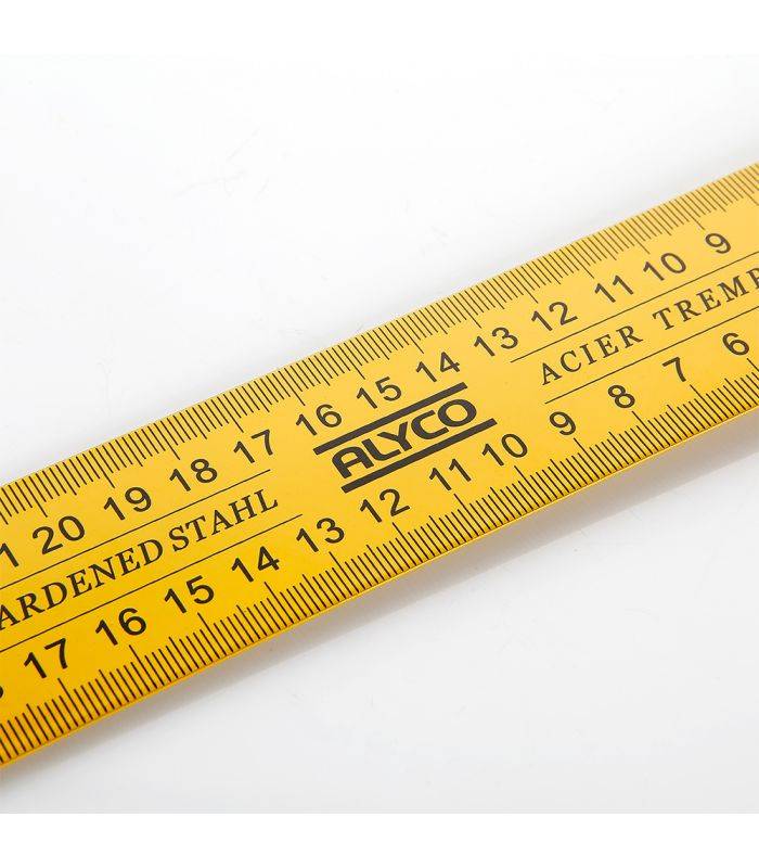 Équerre acier trempé m/aluminium 400 mm ALYCO 197394 - Image 3