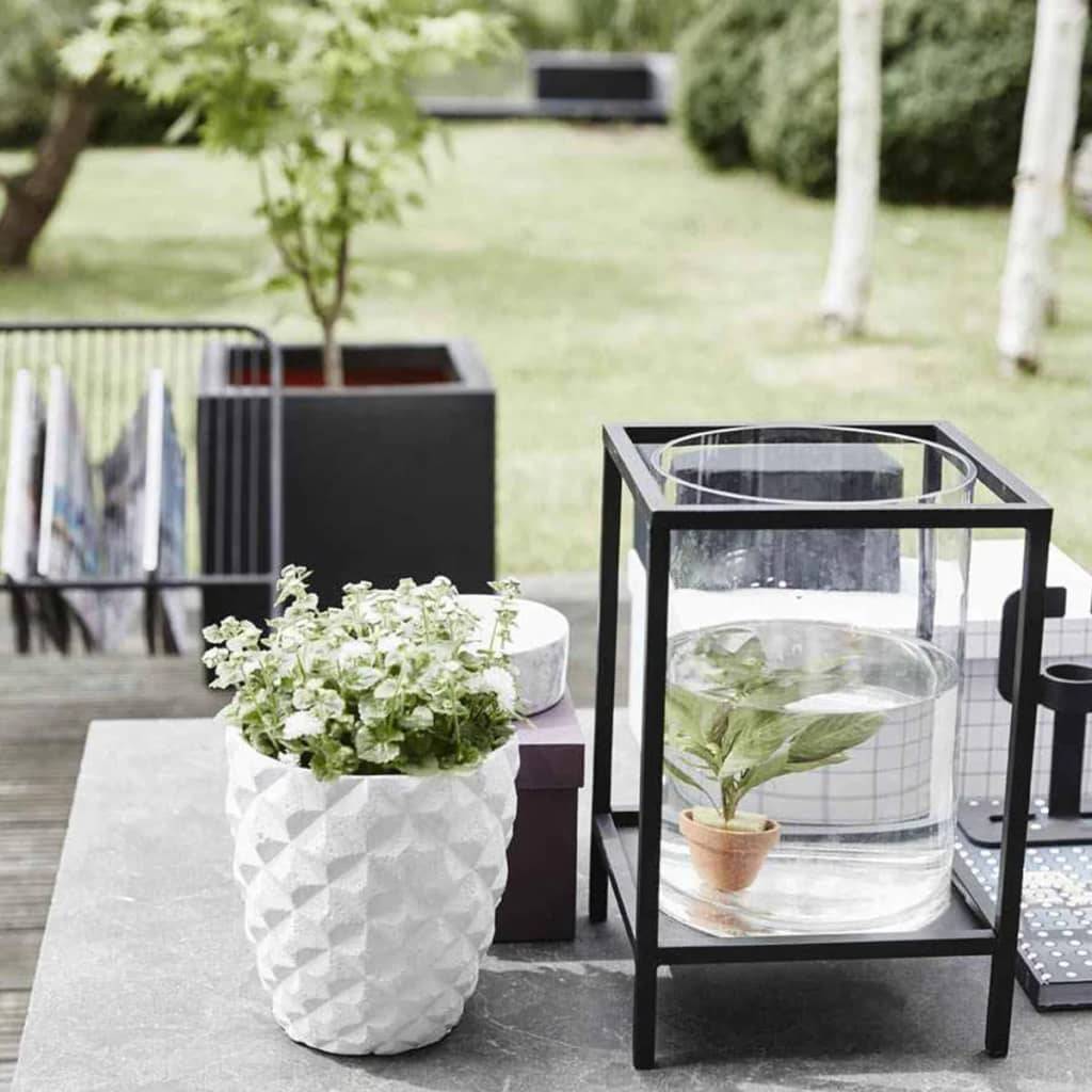 Jardinière - Bac à fleurs - Pot de fleurs Urban Smooth carré 50x50x50 cm noir KBL904 - Image 6