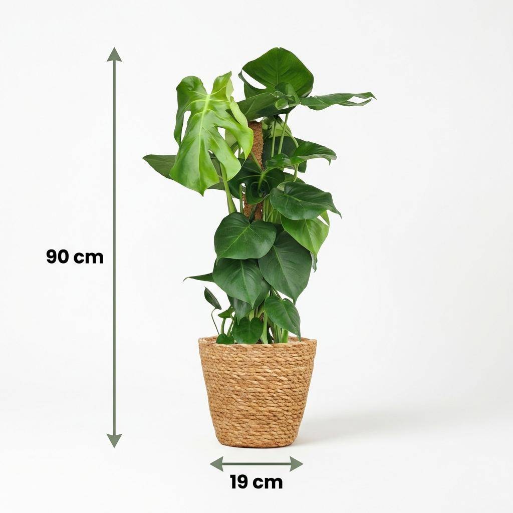 Monstera Deliciosa Sur Tuteur - H90cm - Image 5