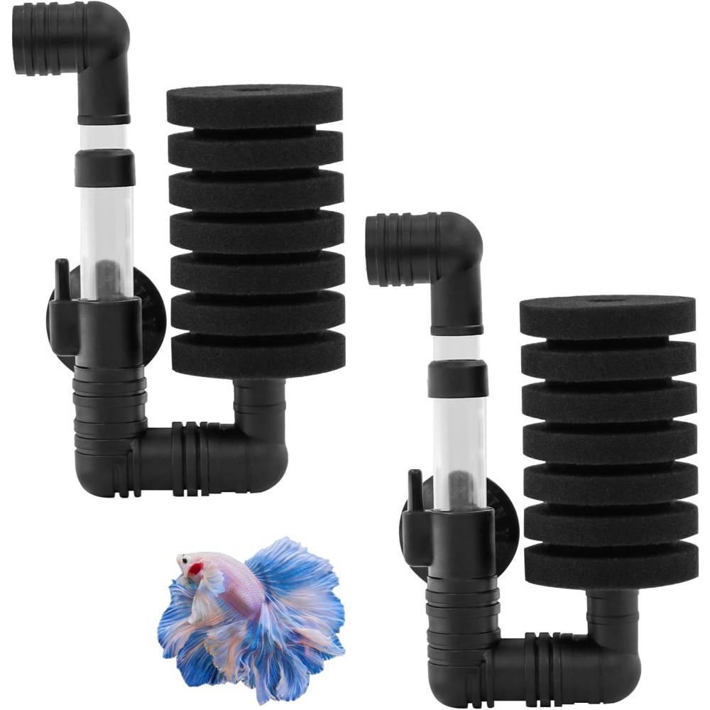 Lot de 2 filtres éponge pour aquarium - Lytech - Image 1