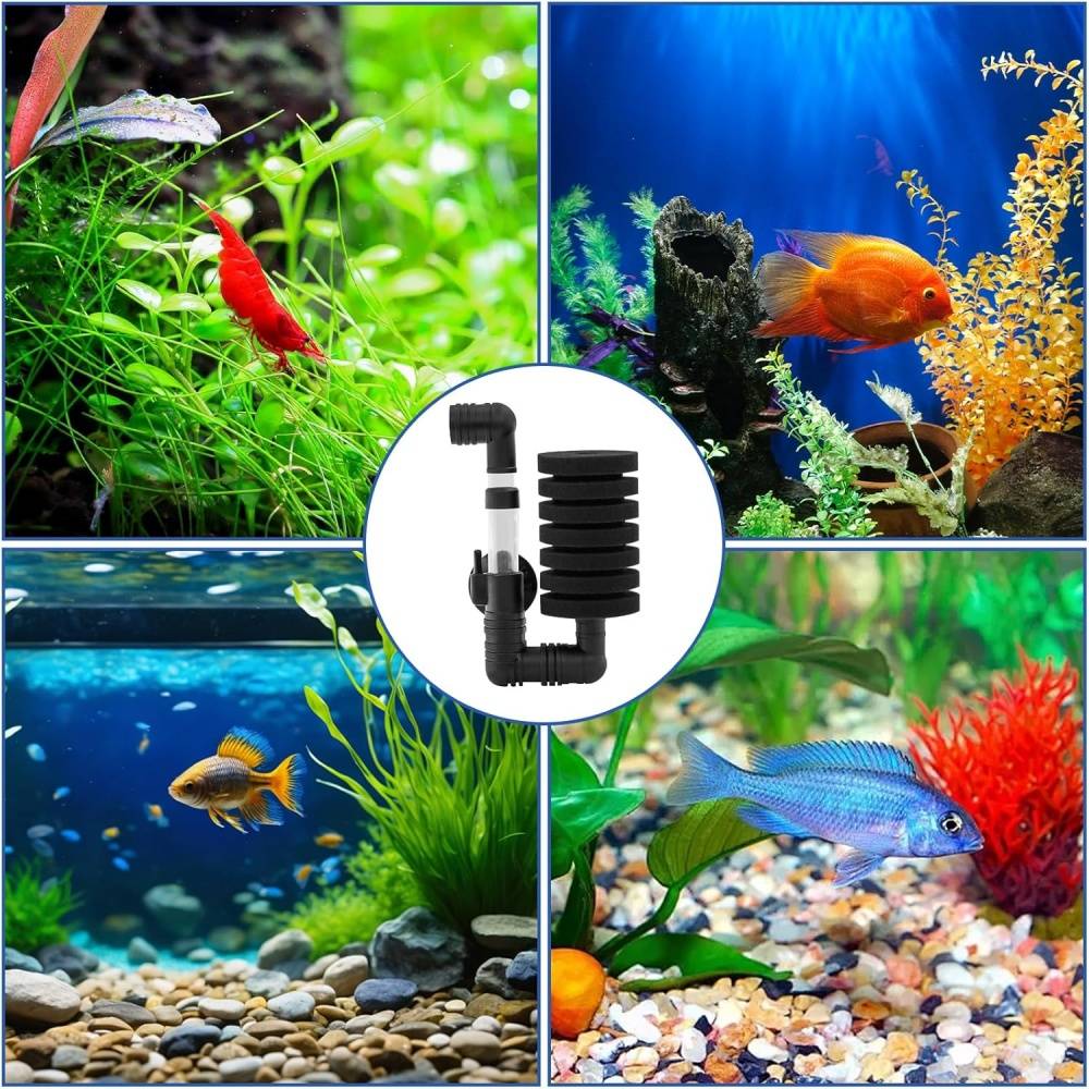 Lot de 2 filtres éponge pour aquarium - Lytech - Image 4