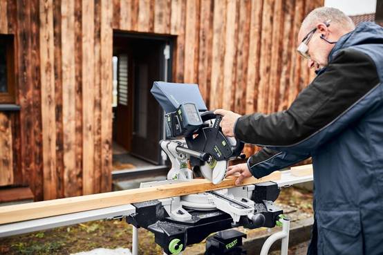 Scie à onglets radiale sans fil KSC 60 EB 5,0 I-UG-Set KAPEX | 577958 - Festool - Image 7