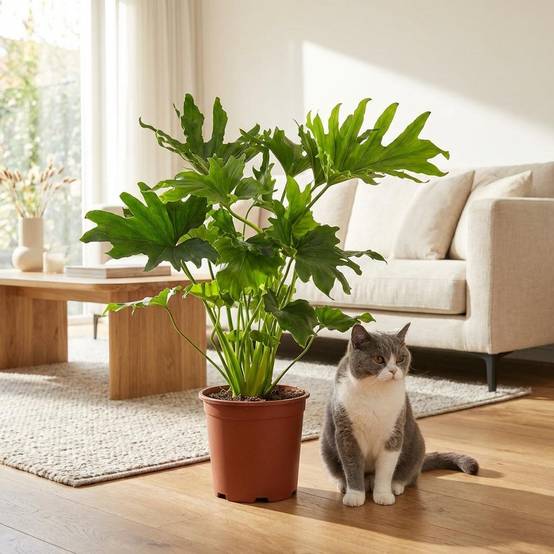 La Green Touch - Philodendron Lickety Split - H70cm - Image 8