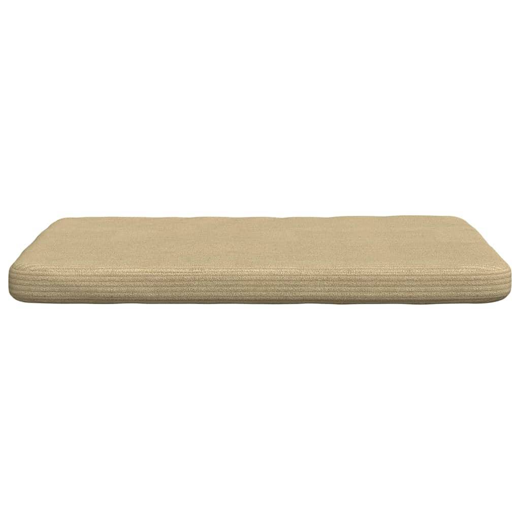 Coussins de Chaise Velours Côtelé Lot de 4 Mousse Déhoussables pour Maison Vert Gris 40x40x3 cm – ComfortXL Outdoor Living - Image 6