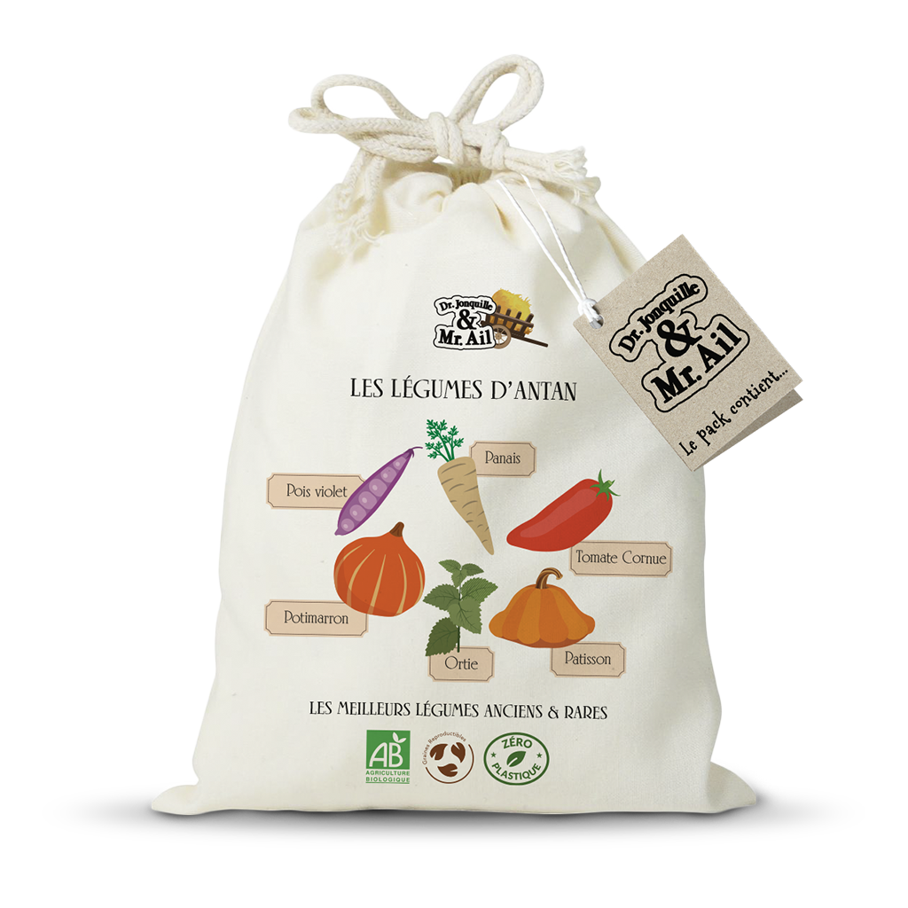 Kit de graines bio - Les légumes d'antan - Image 1