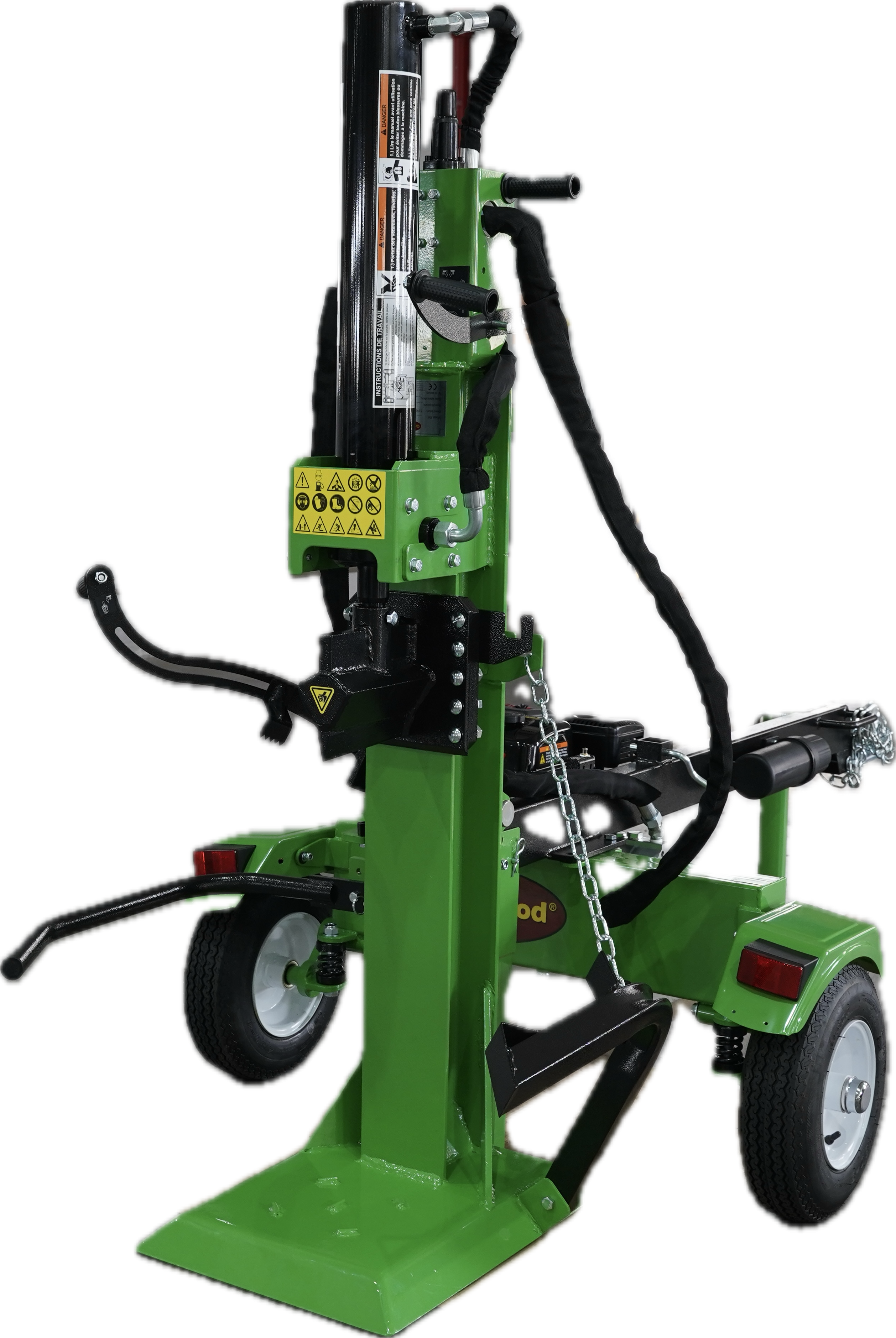 Greenwood - Fendeur de bûches tractable 22 Tonnes - Pack complet - Image 1