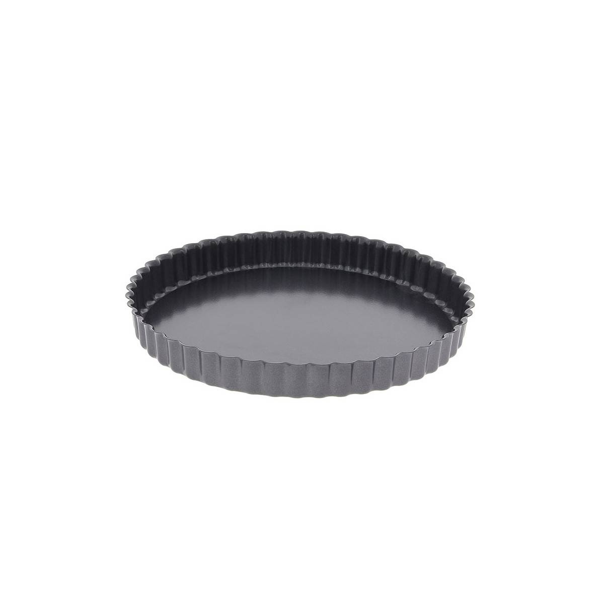 Moule à tarte 20 cm en acier antiadhésif fond fixe - Imagen 1