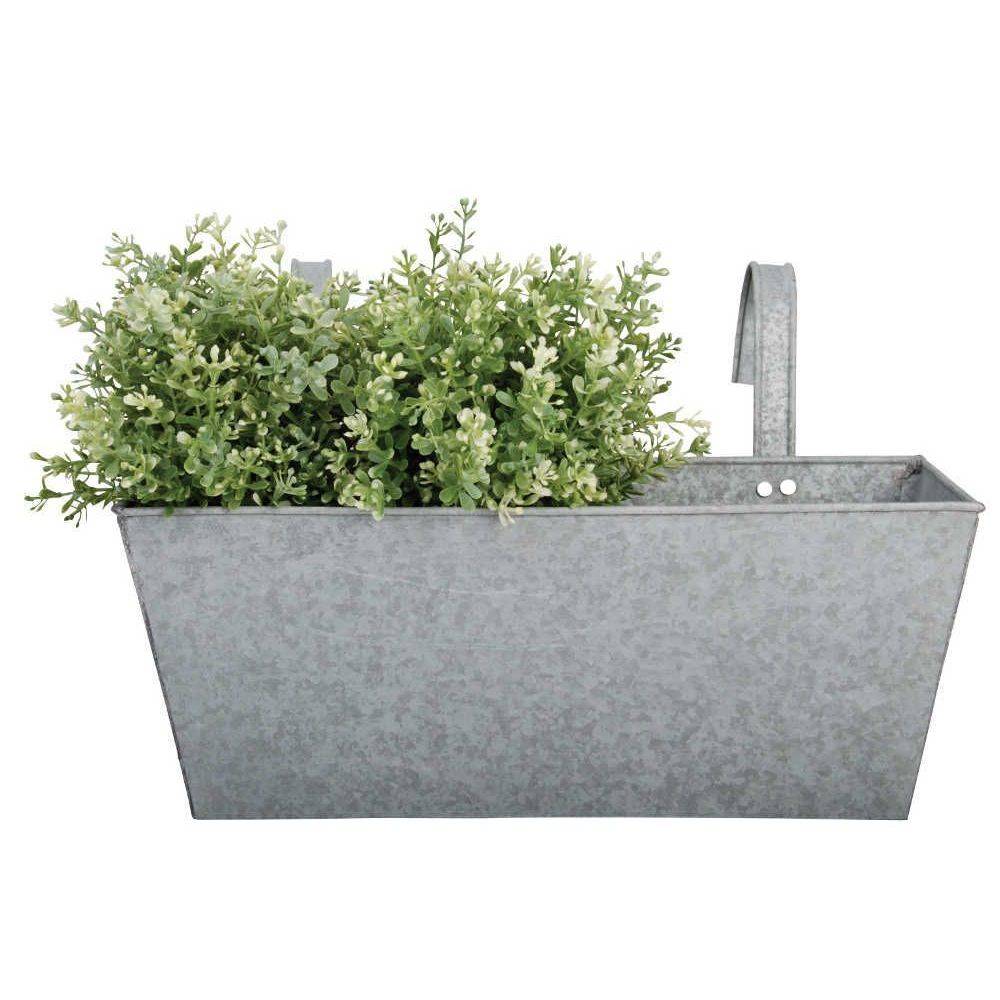 Esschert Design - Jardinière zinc avec accroche - Esschert Design - Imagen 4