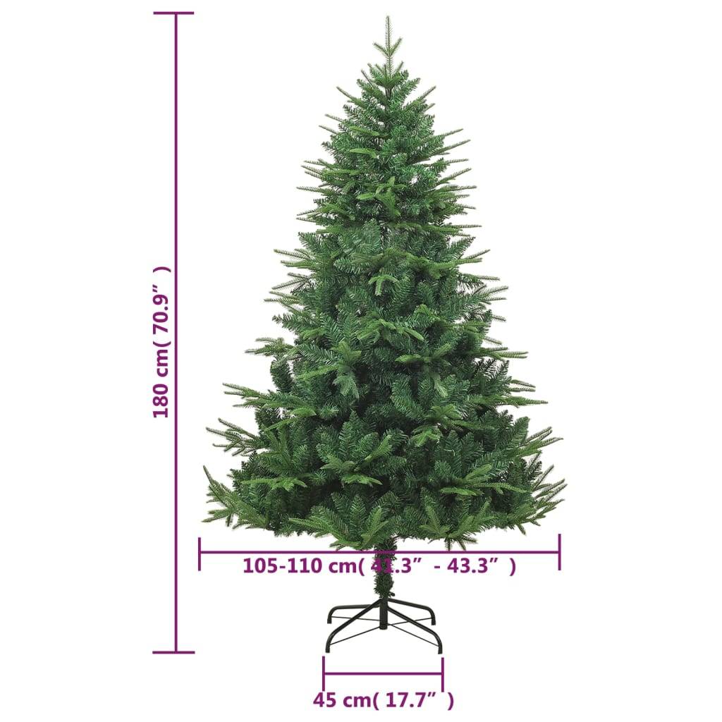 Vidaxl - Sapin de Noël artificiel Vert 180 cm PVC et PE vidaXL 328489 - Image 3