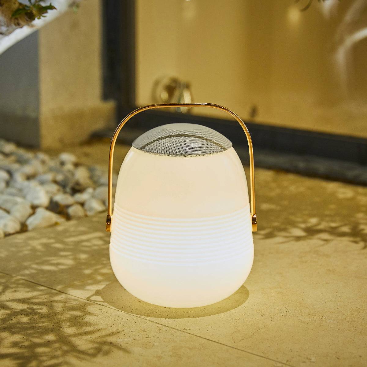 Lumisky - Lampe enceinte bluetooth multicolore BOB STATION H33cm - Imagen 3