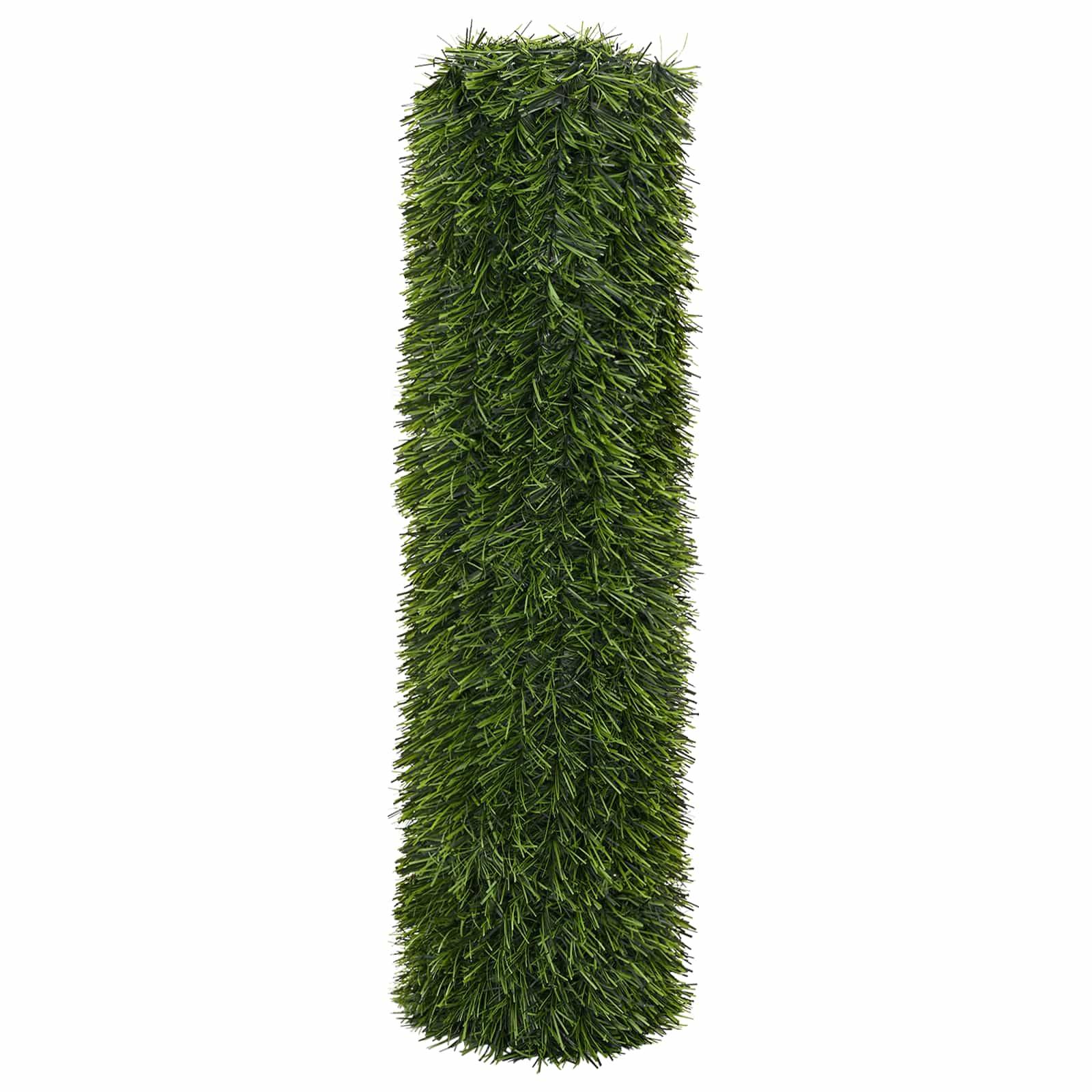 PANGIVO - Clôture artificielle PVC et acier vert clair 400 x 100 cm - PANGIVO - Image 3