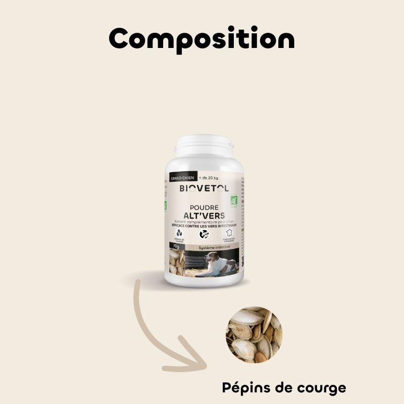 Biovetol - Vermífugo Bio en Polvo para Perro Grande - Imagen 3