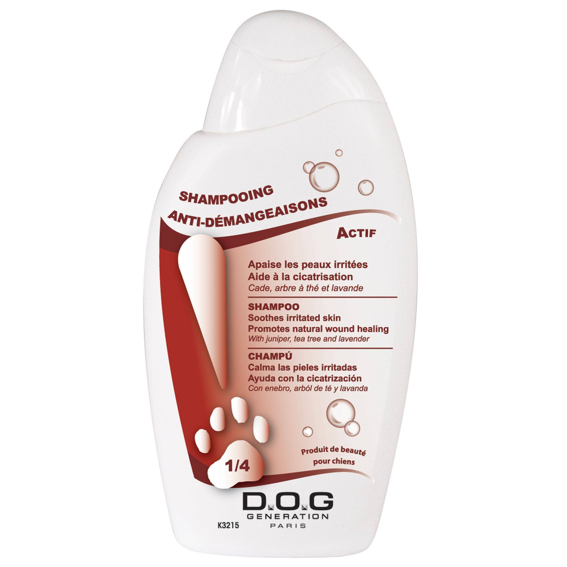 Shampooing anti-démangeaisons Dog Generation : 250ml DOG GENERATION