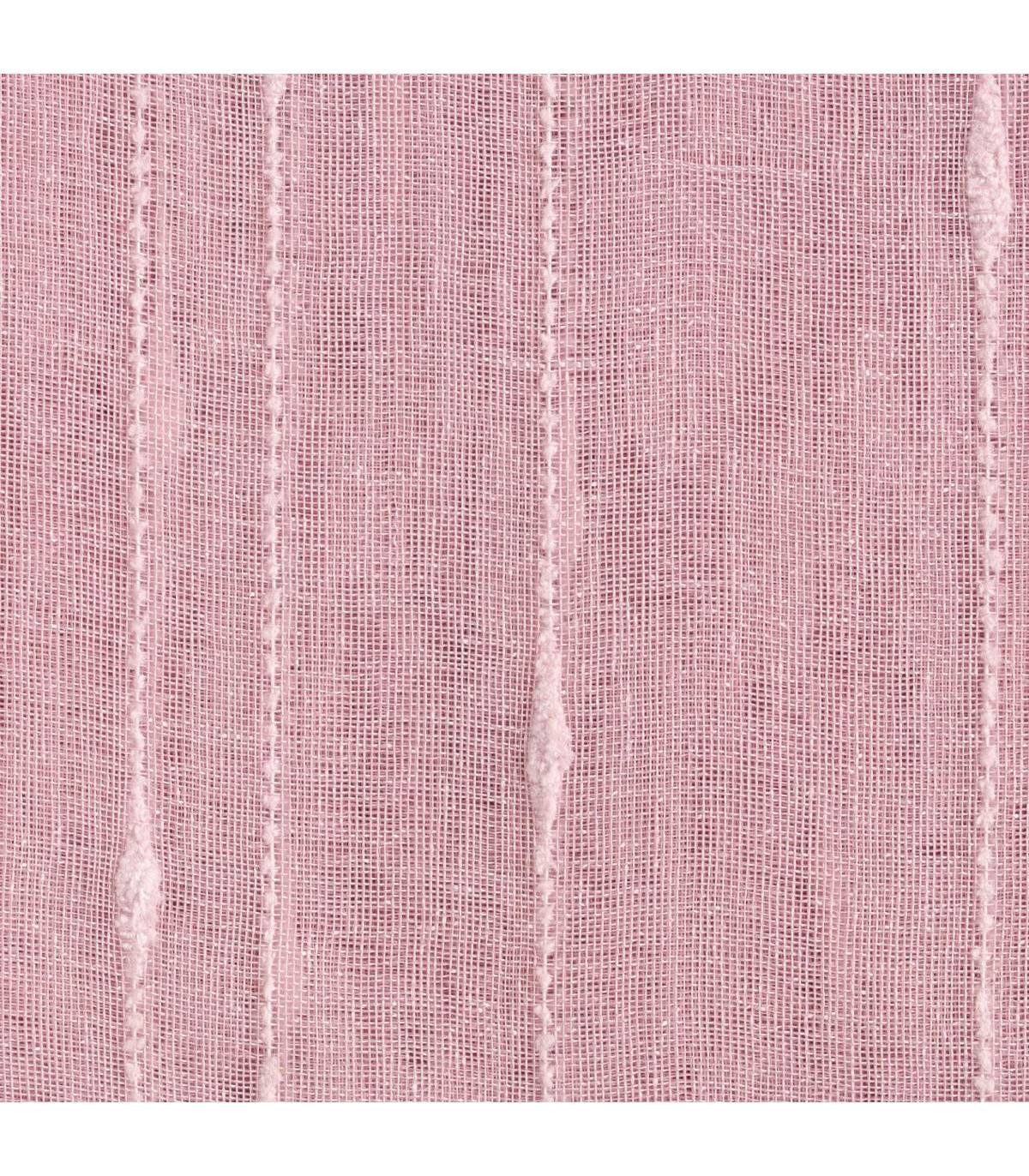 Voilage à œillets Rose avec relief 140 x 240 cm - Imagen 3