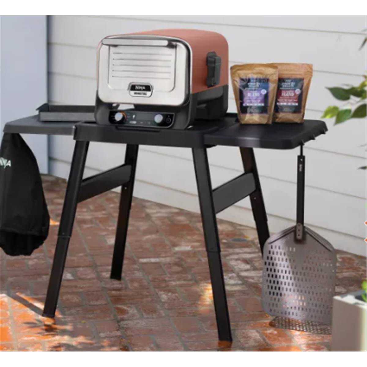 Chariot pour Barbecue électrique/Fumoir Ninja Woodfire XL - Imagen 3