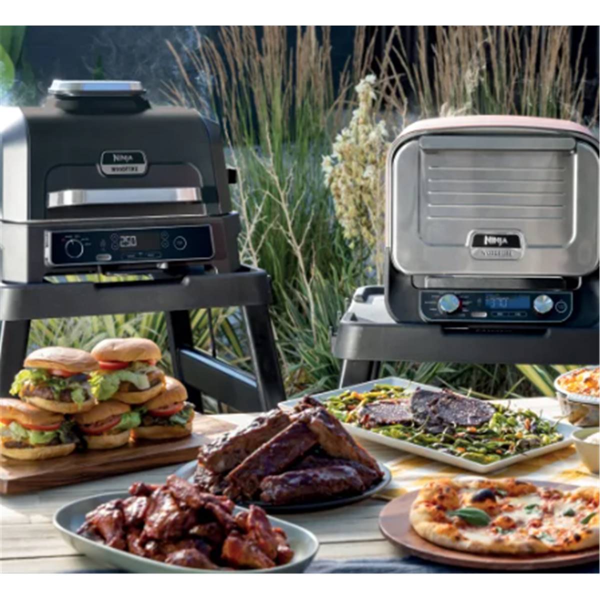 Chariot pour Barbecue électrique/Fumoir Ninja Woodfire XL - Imagen 4