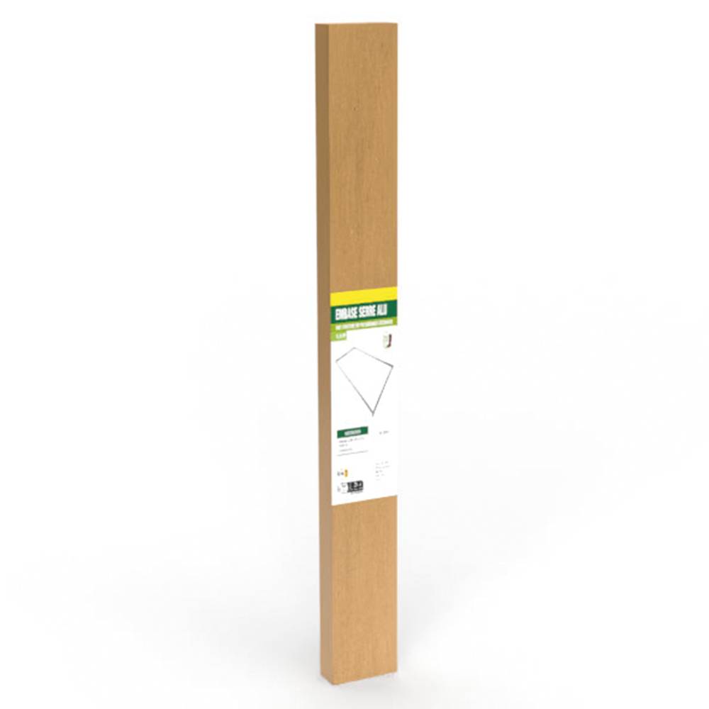 Fondation serre jardin 12m², 496x251x12 cm, Cadre métal solide acier galvanisé - TERRE JARDIN - TERRE JARDIN - Image 9
