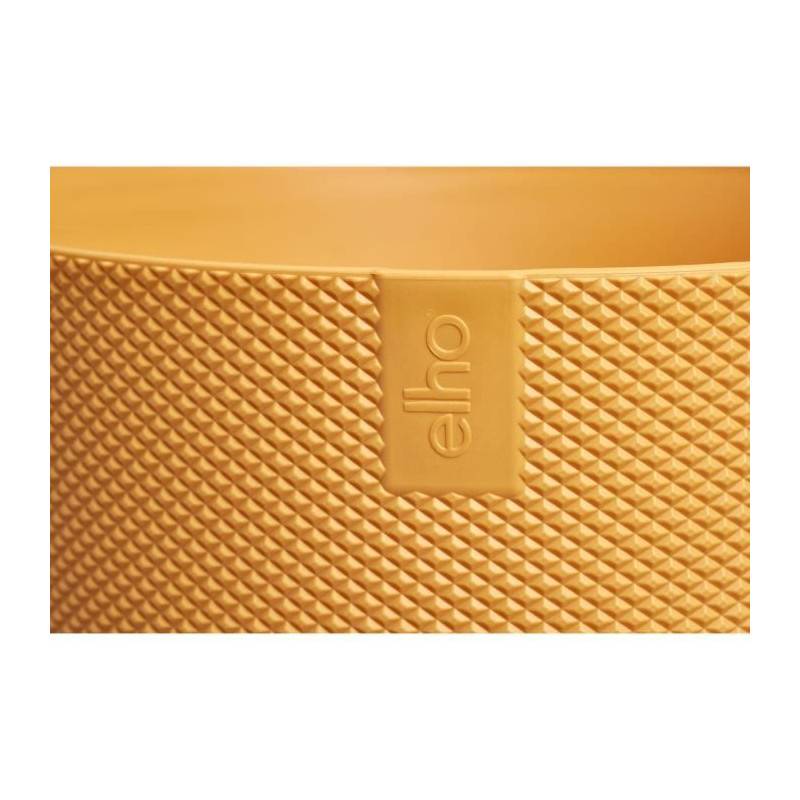 Elho - Pot De Fleur - Elho - Jazz Rond - Jaune - L 35 X B 34.5 X H 32 Cm - Intérieur - 100% Recyclé - Imagen 6