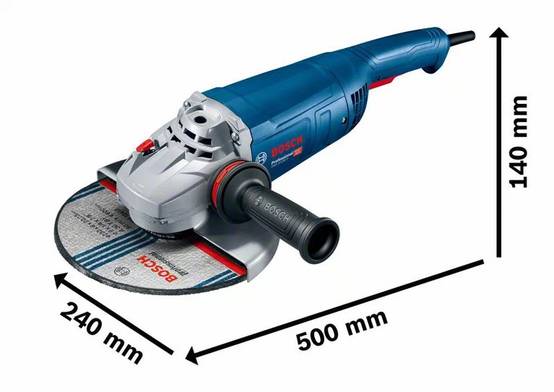 Bosch Professional - Meuleuse d'angle 2200W GWS 22-230 - BOSCH - 06018C1105 - Imagen 3