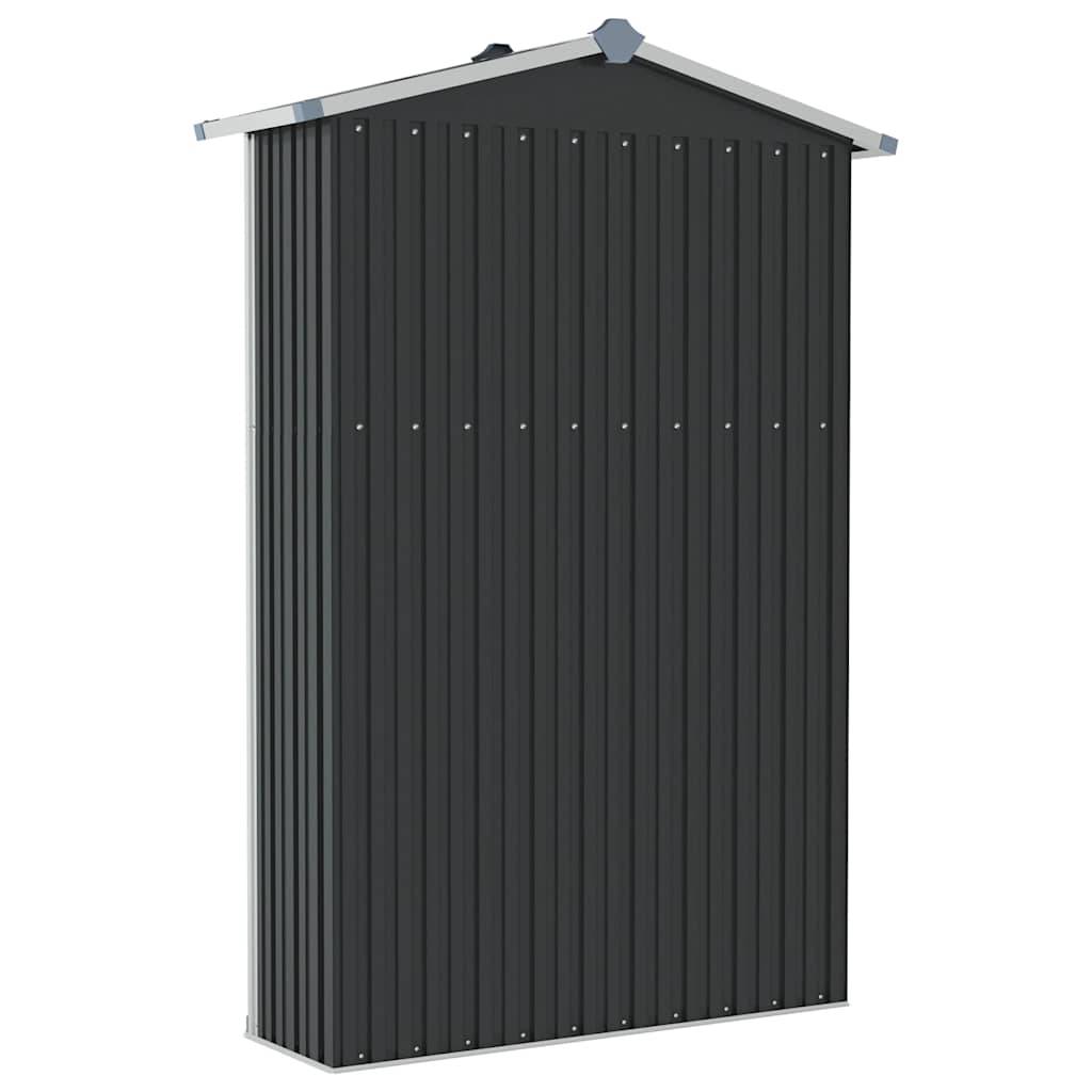 Vidaxl - Abri de jardin Anthracite 116x45x175 cm Acier galvanisé vidaXL 46303 - Image 7