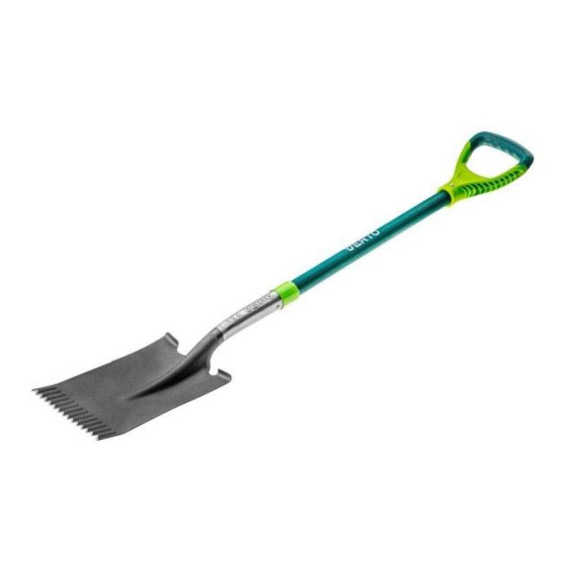 Verto - Bêche à tête dentelée VERTO 15G004 - Manche en fibre de verre - T-Rex Verto - Imagen 1