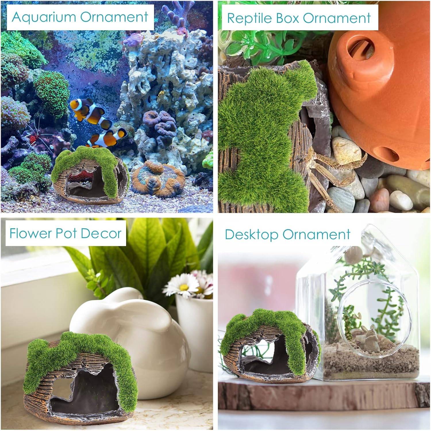 Grotte Décorative Mousse pour Aquarium S DtopbuyAge - Image 4