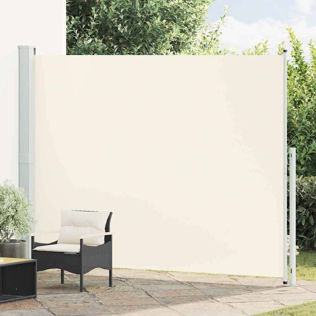 Vidaxl - Auvent latéral rétractable de patio 220x314 cm Crème vidaXL 313424 - Imagen 1