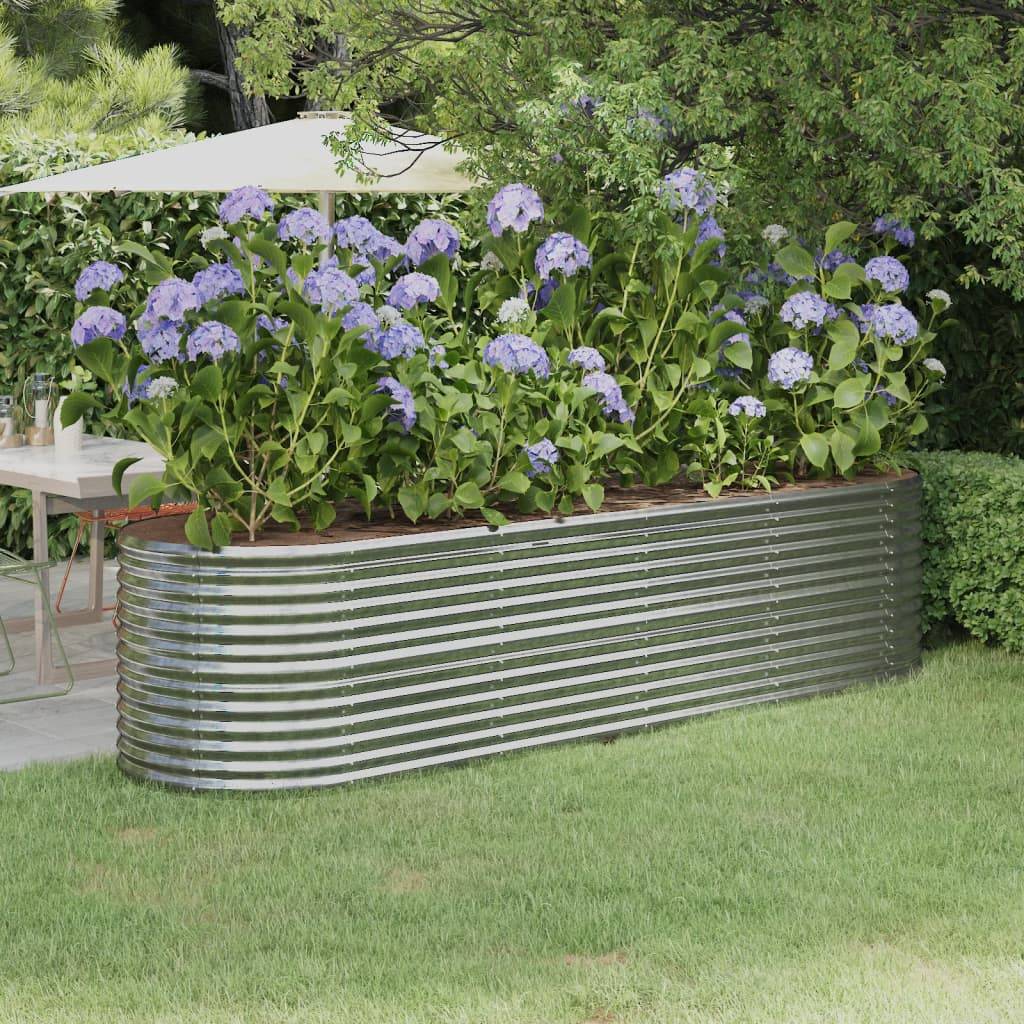 ComfortXL - Potager surélevée Acier Galvanisé pour potager jardin Argenté 296x80x68 cm – ComfortXL Outdoor Living - Image 1