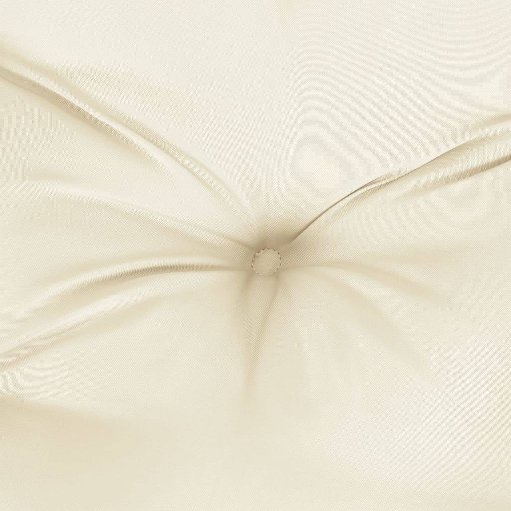 Coussin de banc de jardin crème 150x50x7 cm tissu oxford P116 - Image 5