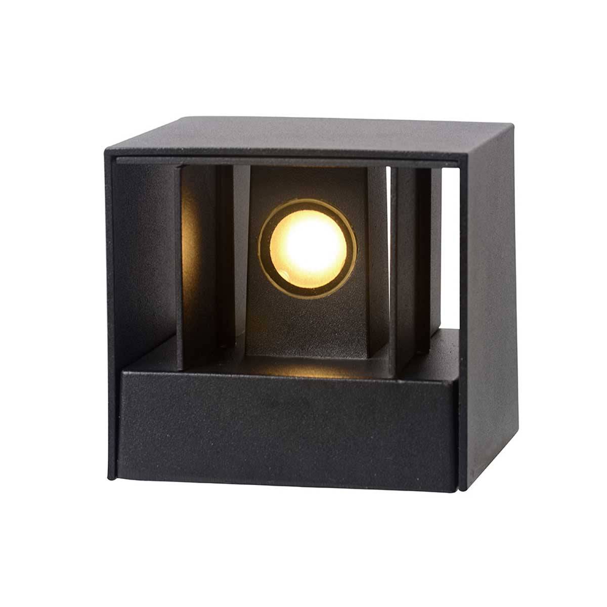 Lumisky - Applique murale extérieur VALY Noir Aluminium H9,3CM - Imagen 6