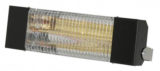 Chauffage radiant Infrarouge électrique 1500W époxy noir | IRC1500CN - Sovelor