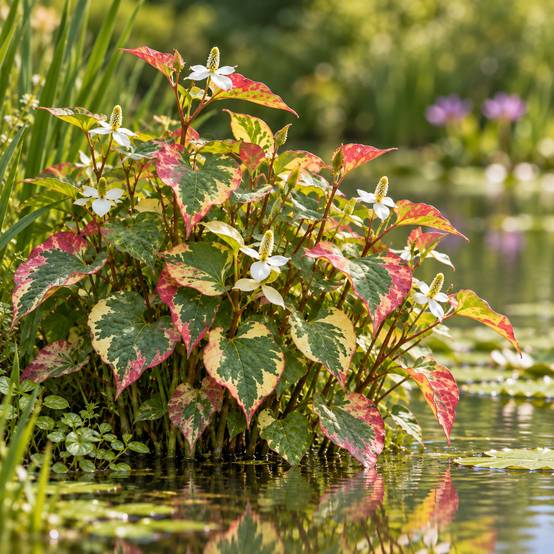 Anémone des marais - Houttuynia cordata - 12 plantes - Image 2
